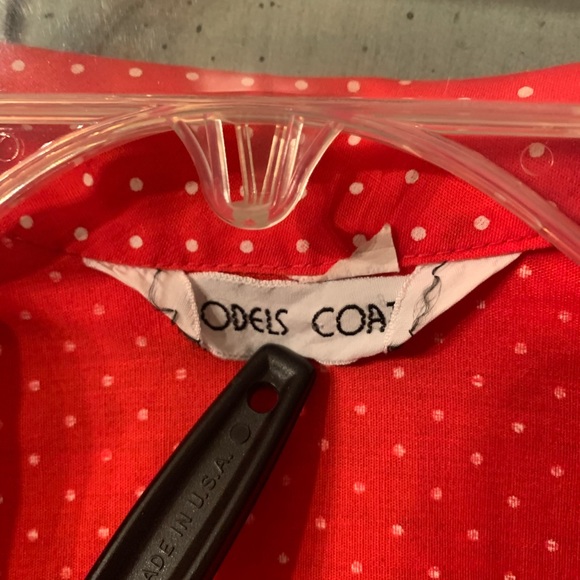 Cute models coat snap front loungewear - Picture 4 of 5